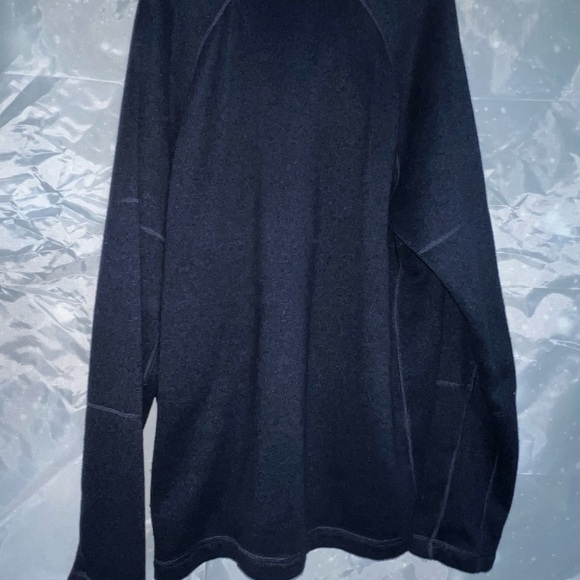 The North Face fleece pullover 3/4 zip Navy Blue L​ - Picture 4 of 8